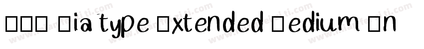 ABC Diatype Extended Medium Unlice字体转换